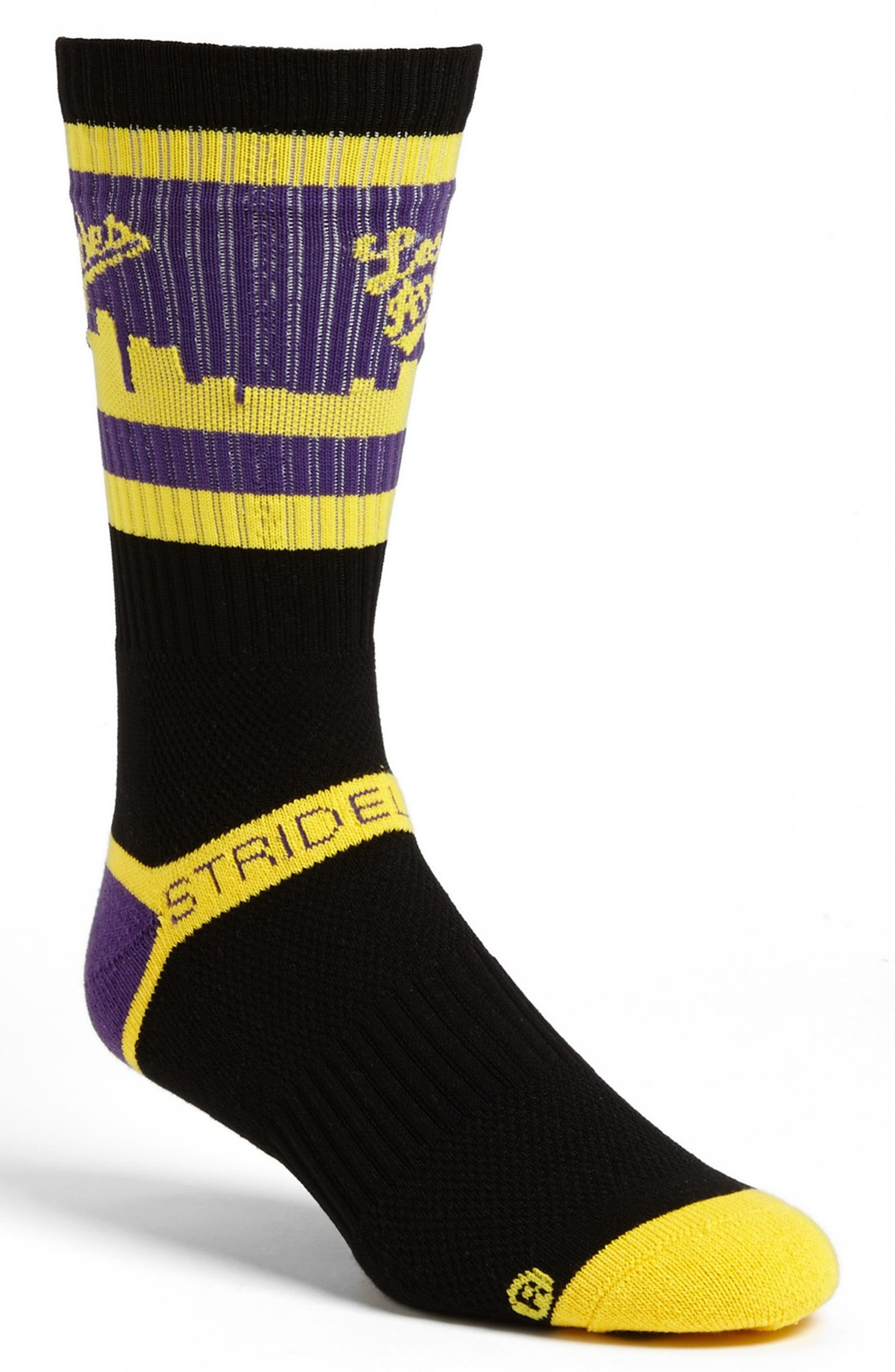 STRIDELINE 'Los Angeles Lakers' Socks | Nordstrom