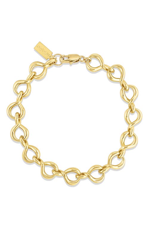 Set & Stones Polly Chain Bracelet in Gold at Nordstrom