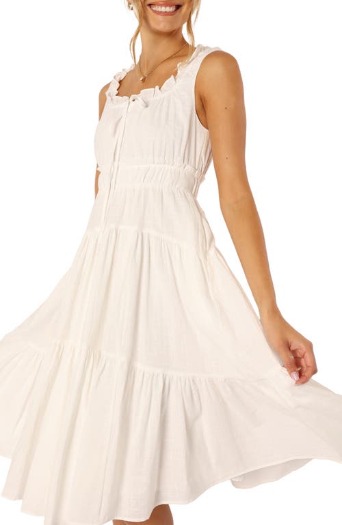 Petal And Pup Petal & Pup Oriana Midi Dress In White