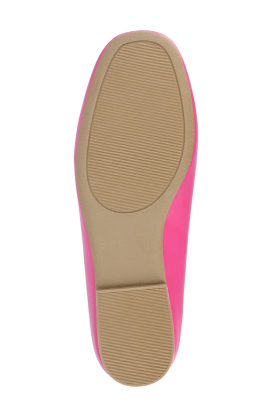 Shop Journee Collection Tru Comfort Foam Wrenn Flat In Fuchsia