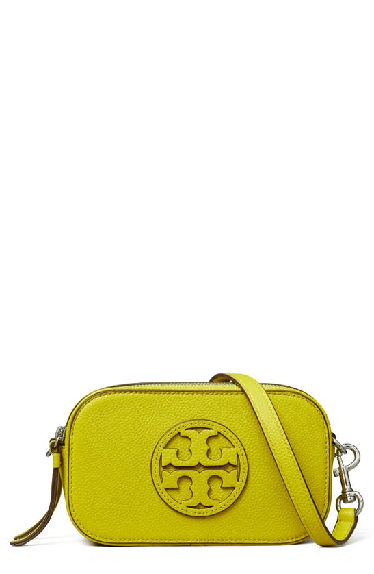 Tory Burch Mini Miller Crossbody Bag In Island Chartreuse | ModeSens