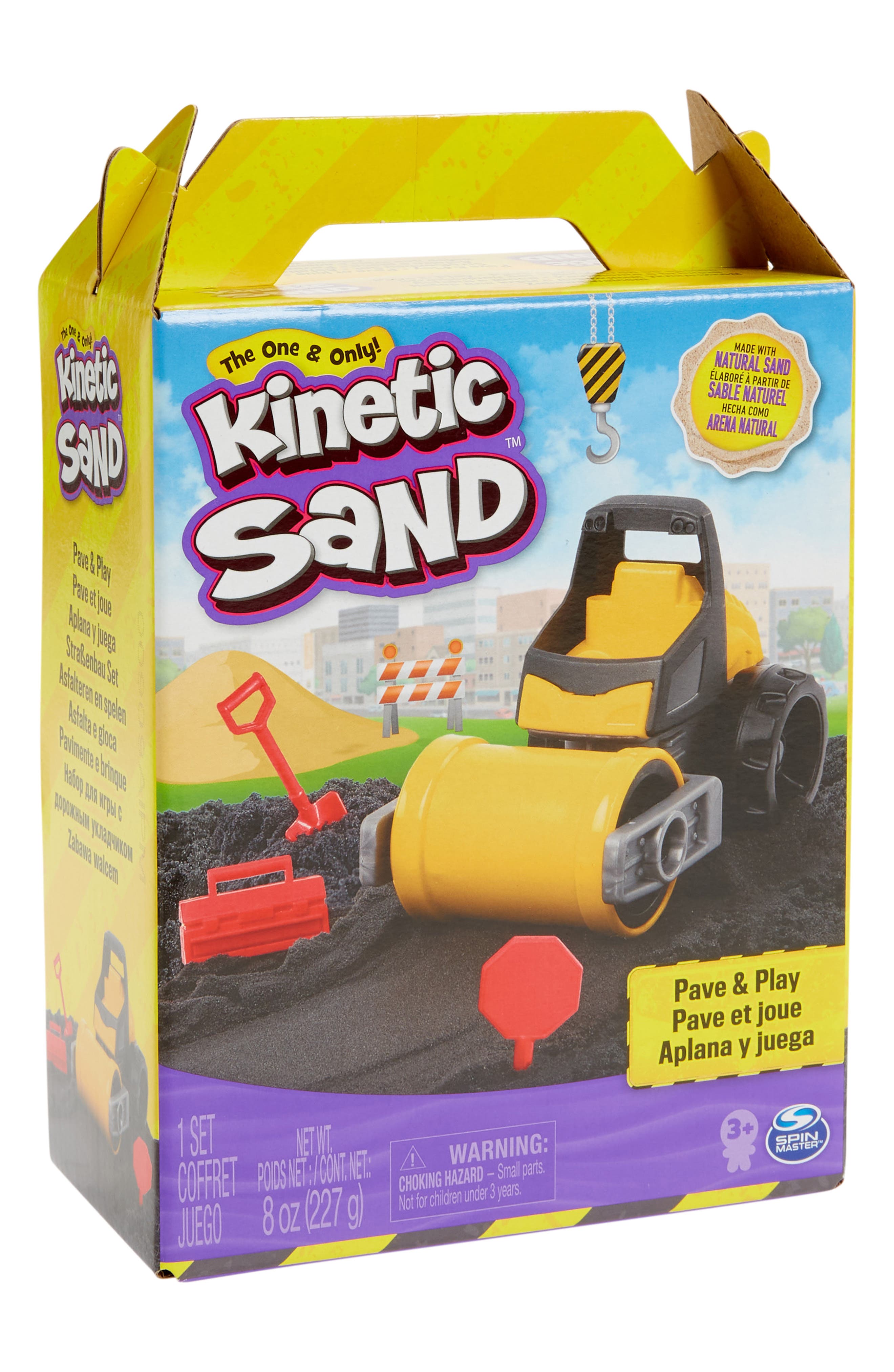 kinetic sand pave and play kit