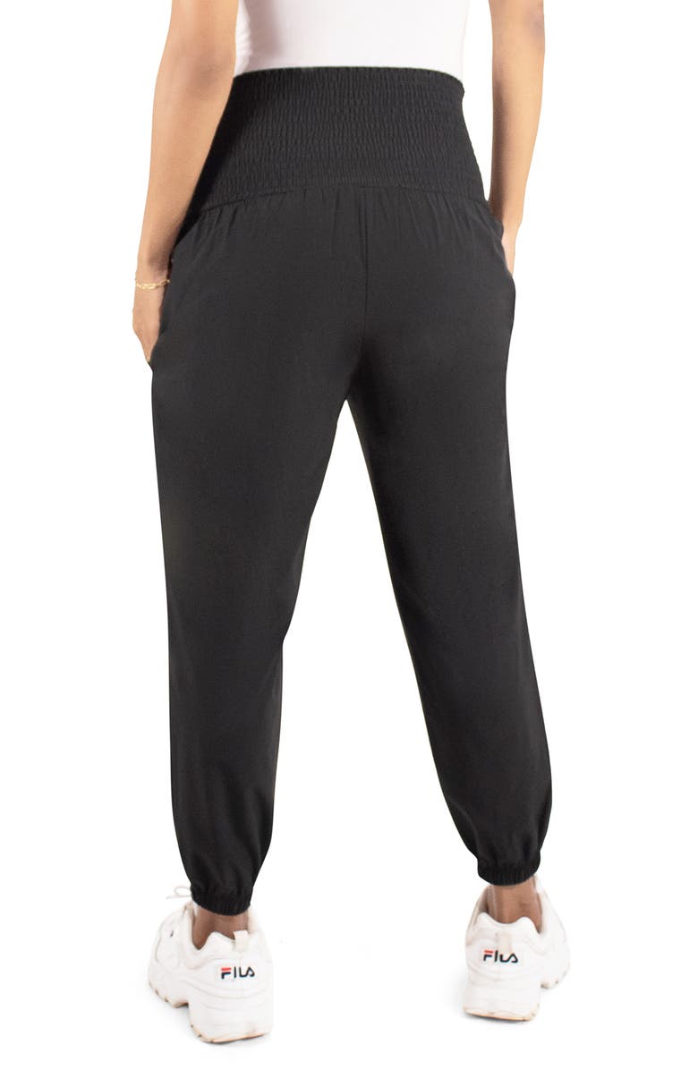 Ingrid & Isabel® Smocked Waist Maternity Joggers Nordstrom