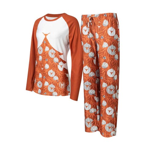 Women's Solid Orange Pajamas – Leveret Clothing