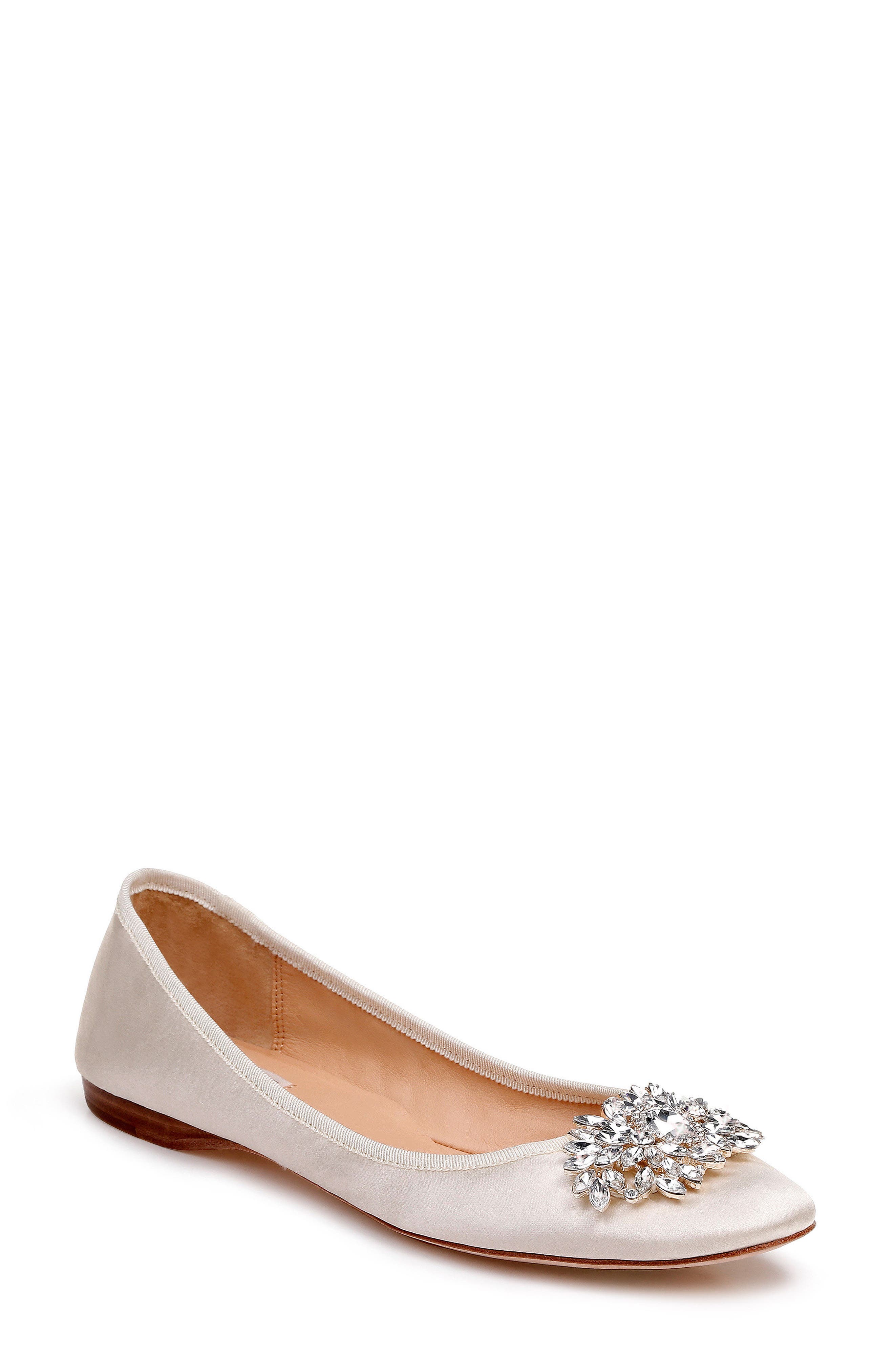 badgley mischka pippa crystal foldable flat