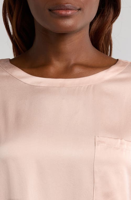 Shop Lunya Washable Silk Short Pajamas In Delicate Pink