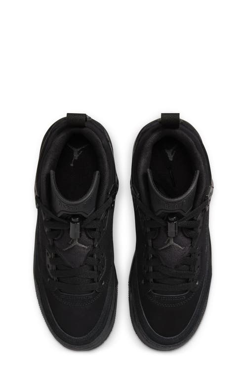 Nike Kids' Spizike Low Sneaker In Black/ Anthracite/ Black