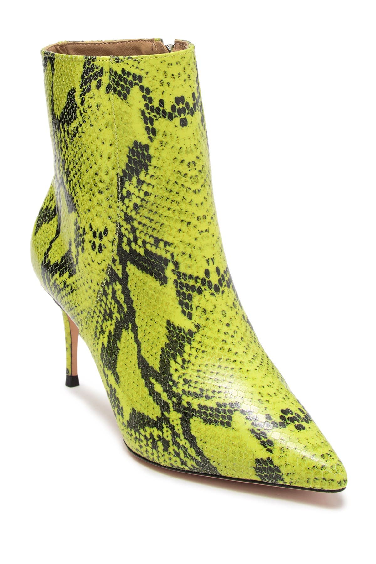 Bette Snakeskin Embossed Leather Boot 