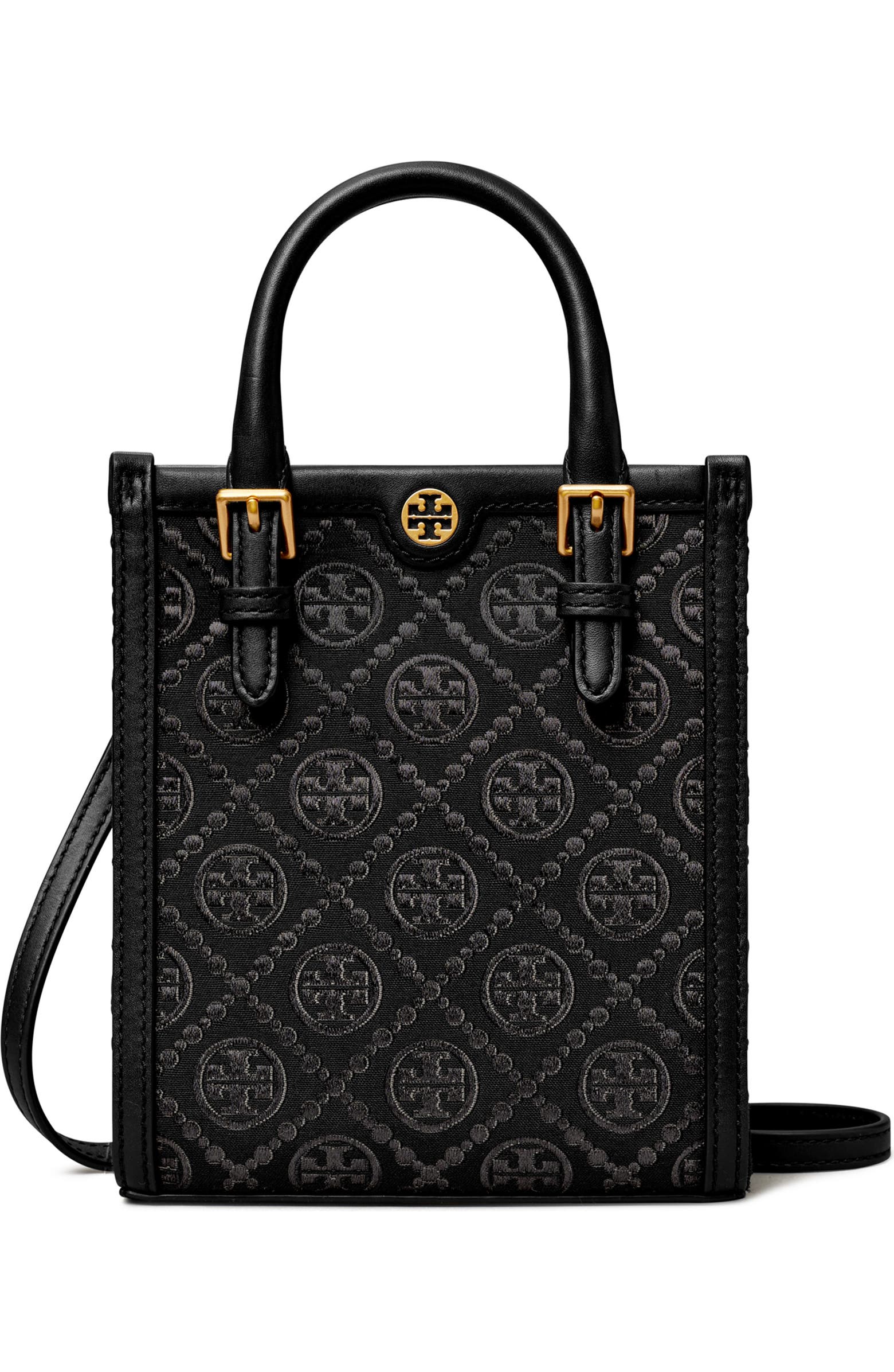 Tory Burch Mini T Monogram North/South Crossbody Tote | Nordstrom