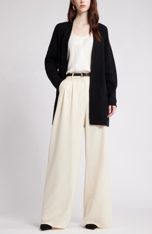 NORDSTROM NORDSTROM RIB LONG CARDIGAN