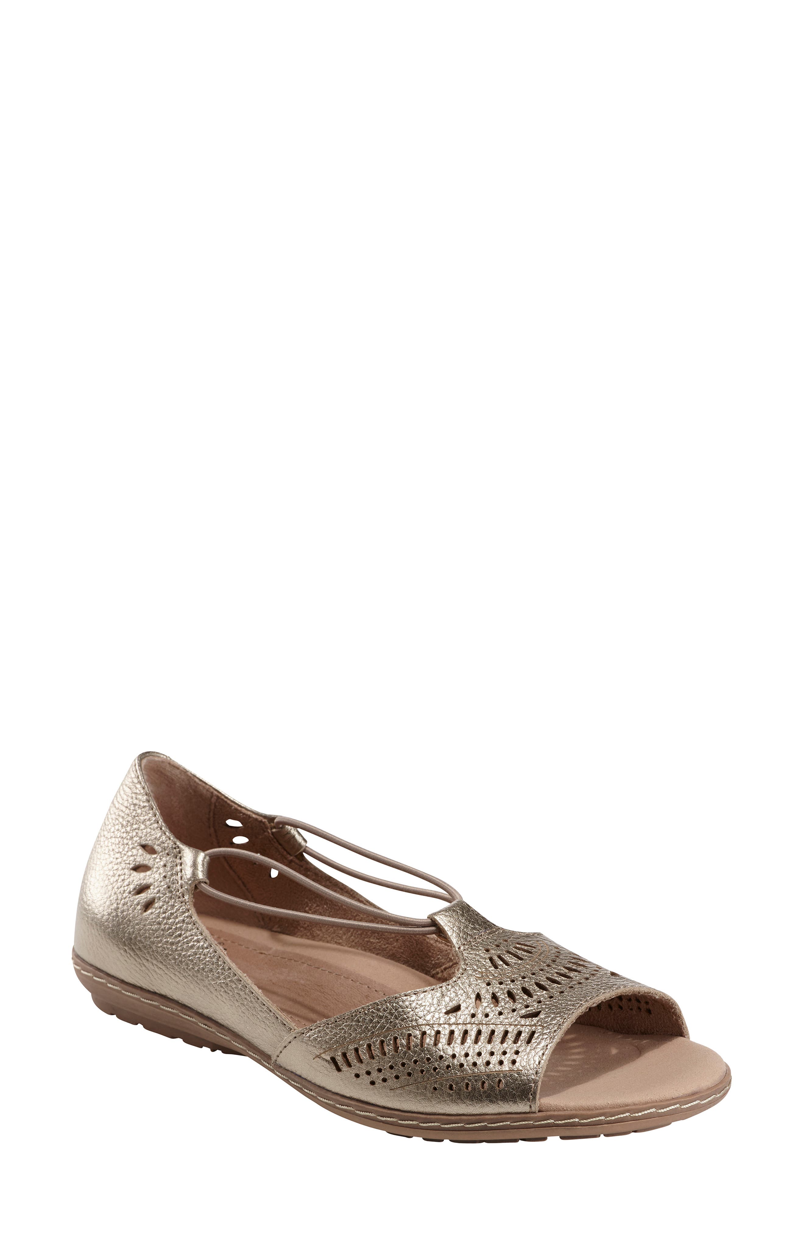 Earth Nauset Sandal, Metallic