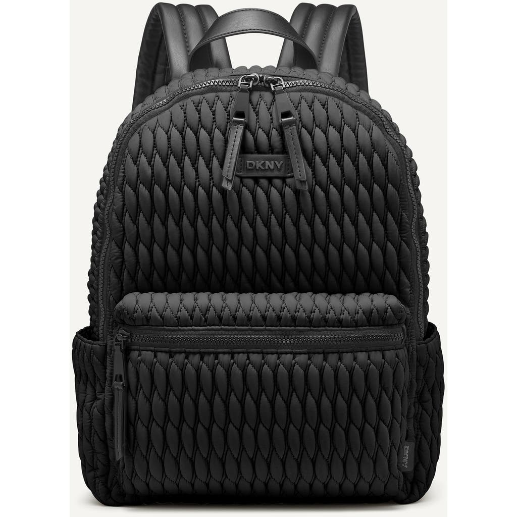Dkny Mack Backpack In Black/black