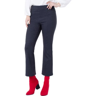 Liverpool Stella Pull-On Kick Flare Pants, Grey