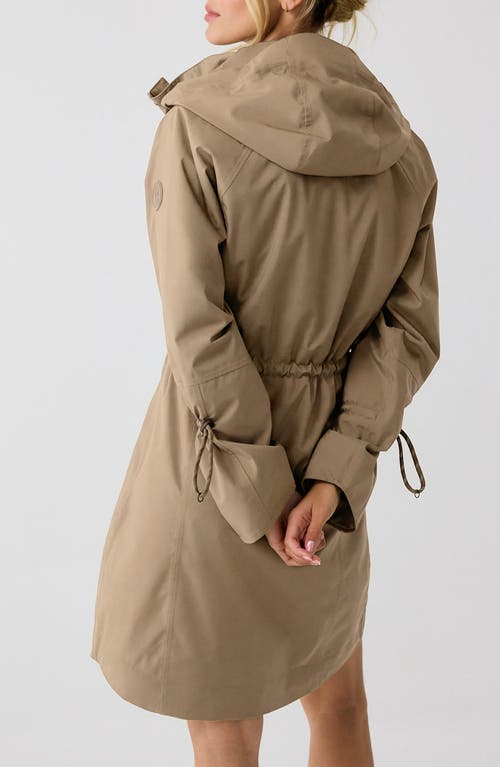 Lole Piper Waterproof Oversize Rain Jacket In Carmel