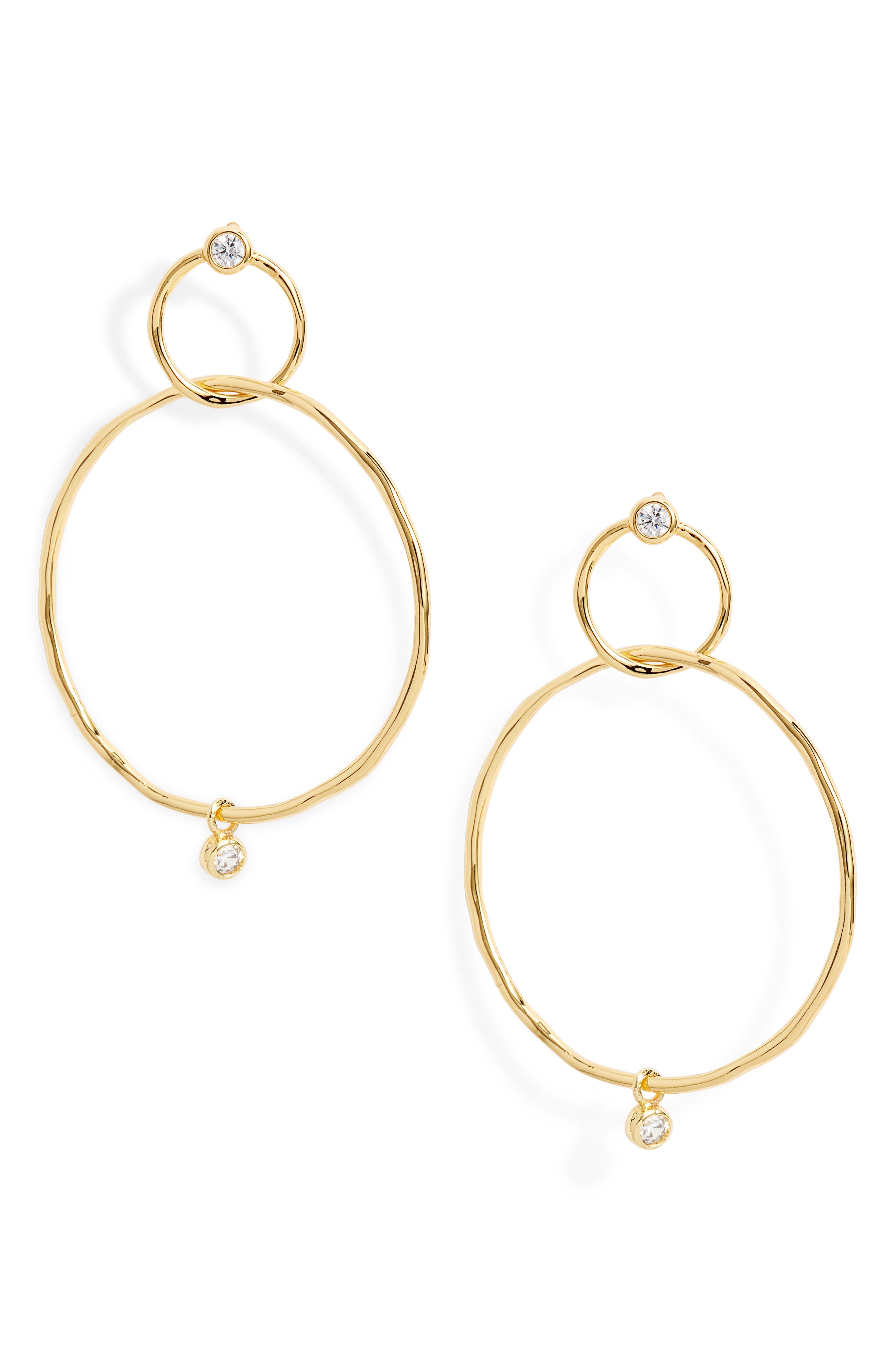 gorjana Josslyn Interlocking Hoop Earrings Nordstrom