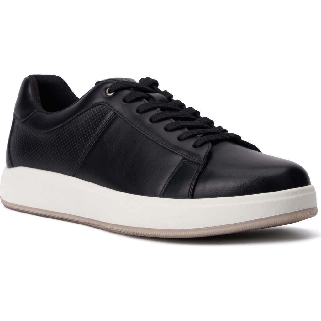 New York And Company Brent Low Top Sneaker In Black