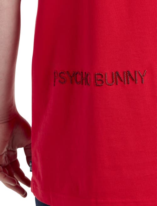 Psycho Bunny Panama Graphic Tee In Lollipop