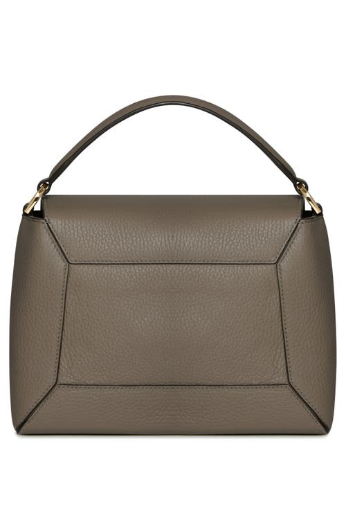 STRATHBERRY STRATHBERRY MOSAIC LEATHER TOP HANDLE BAG 