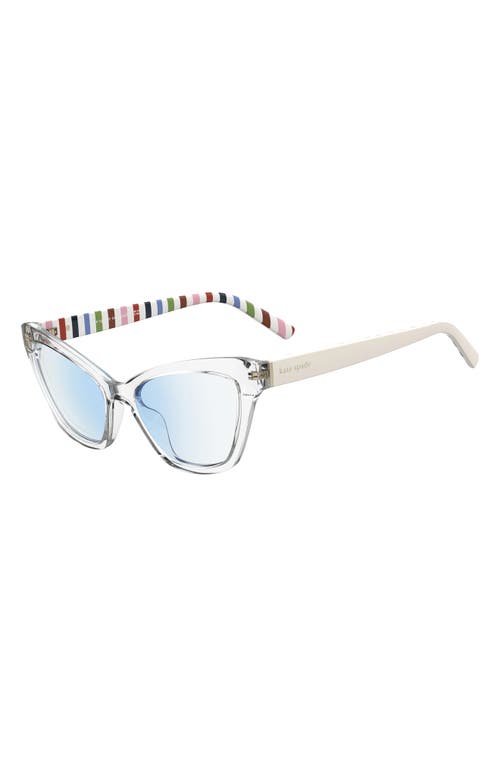 KATE SPADE KATE SPADE NEW YORK GRACELYN 54MM BLUE LIGHT BLOCKING CAT EYE READING GLASSES 