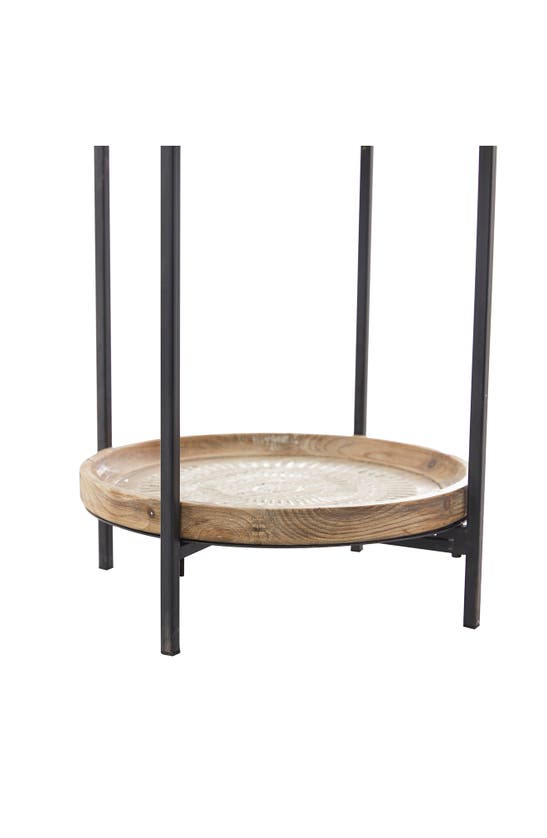 SONOMA SAGE HOME SONOMA SAGE HOME BROWN WOOD TRADITIONAL SHELVING UNIT