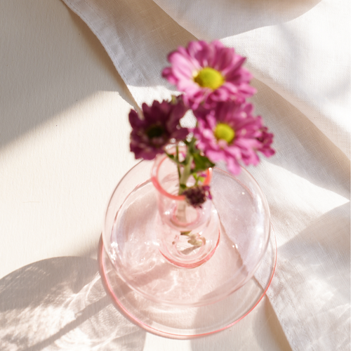 Osmos Studio Siri Candle Holder In Pink
