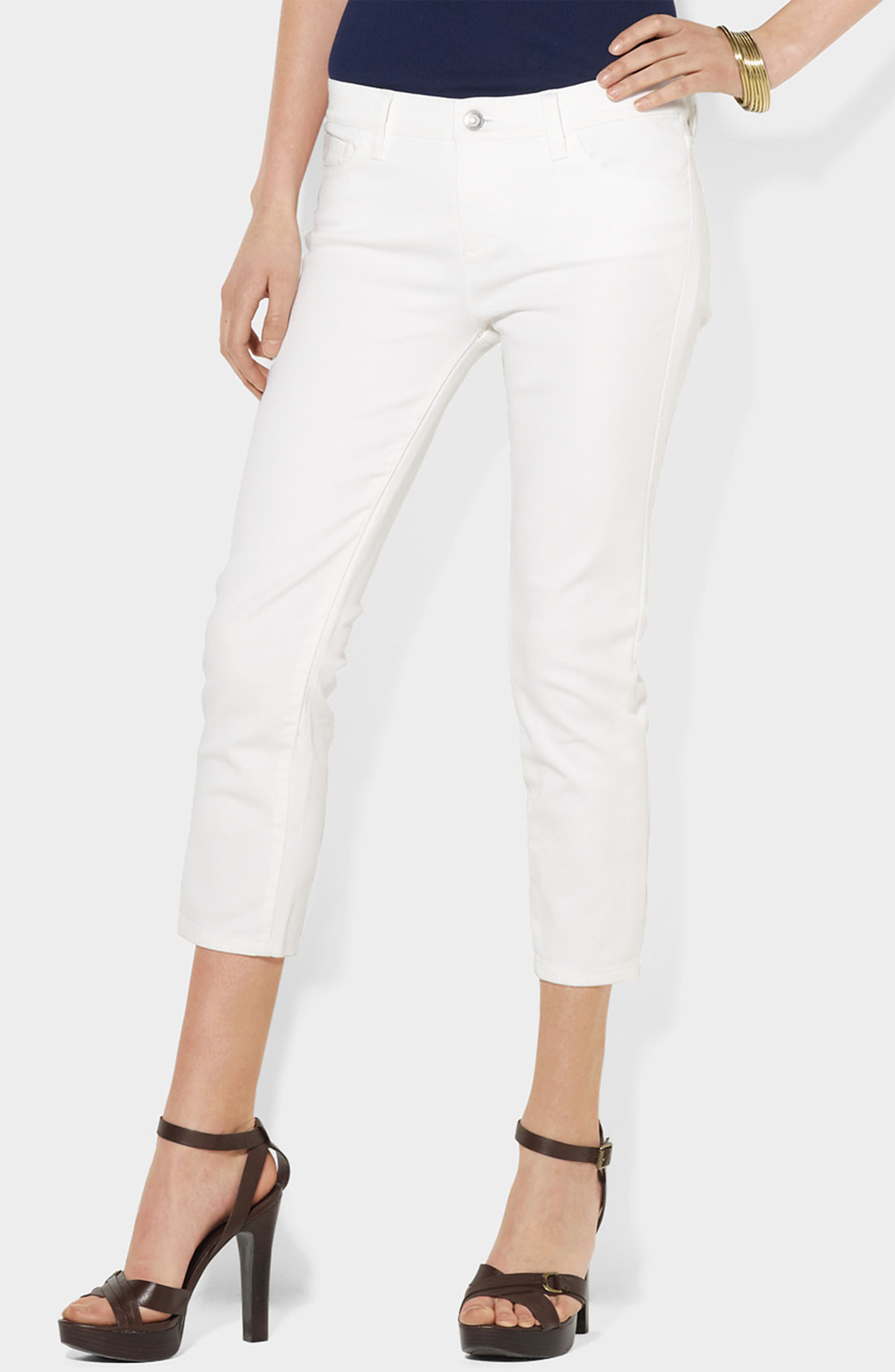 Lauren Ralph Lauren Crop Jeans | Nordstrom