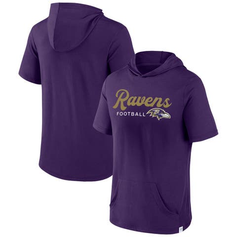 Preschool Purple Baltimore Ravens Team Logo Short Sleeve T-Shirt