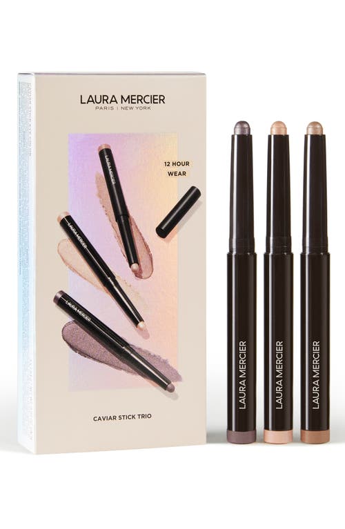 Laura Mercier Caviar Stick Eyeshadow Trio $96 Value