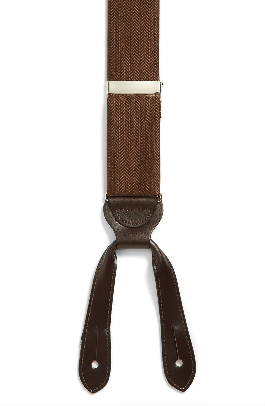 Trafalgar Herringbone Suspenders Nordstrom