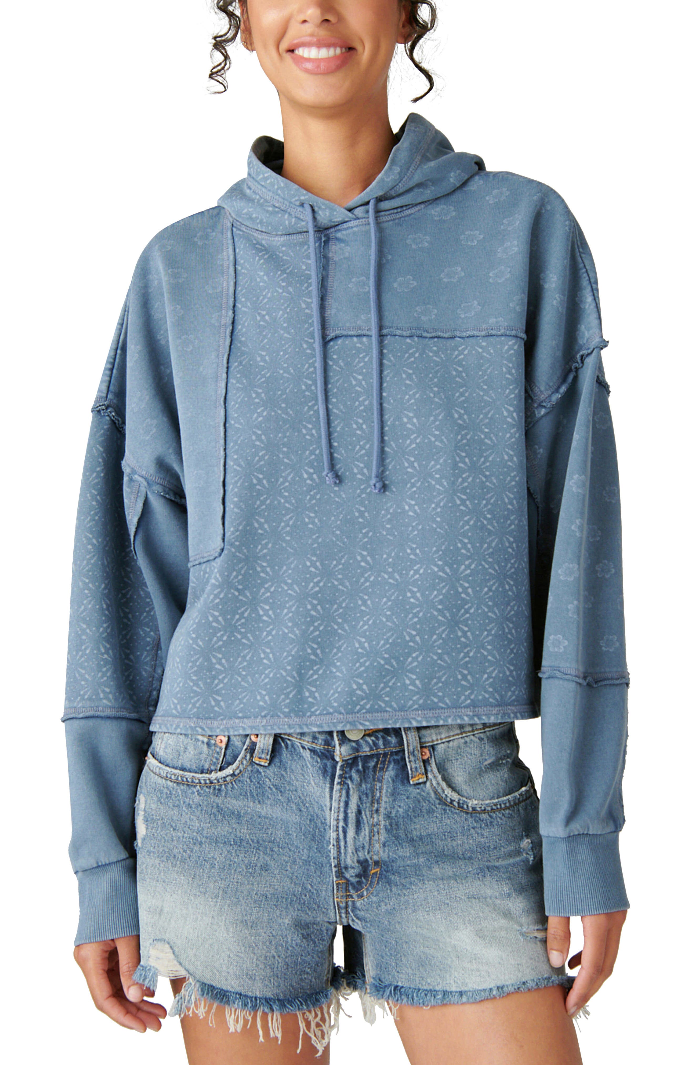 lucky brand zip up hoodie