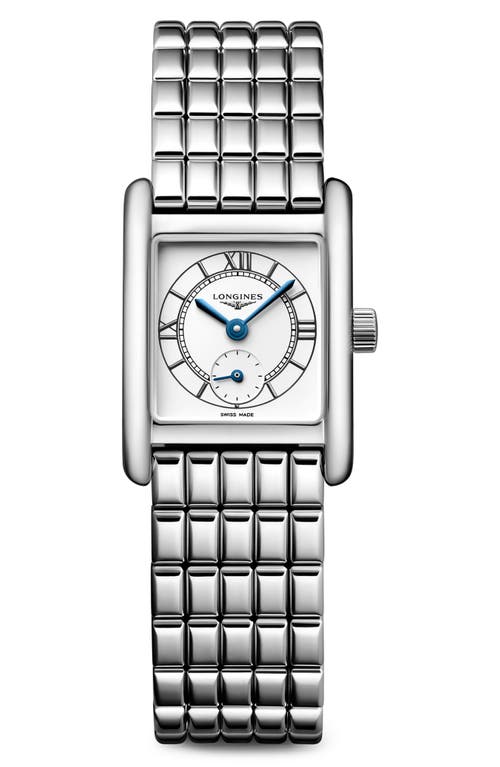 Longines Mini DolceVita Bracelet Watch, 29mm in Silver at Nordstrom