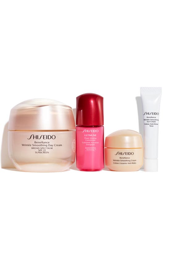 Shiseido BENEFIANCE WRINKLE SMOOTHING DAY CREAM SET