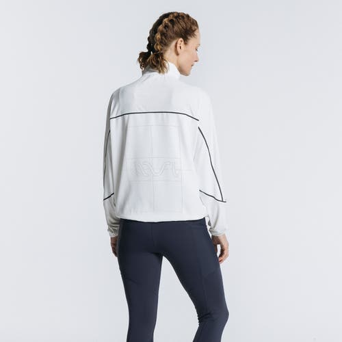 Avi Pace Jacket In White Lotus