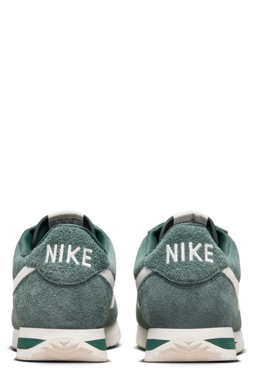 Shop Nike Cortez Sneaker In Vintage Green/sail/navy