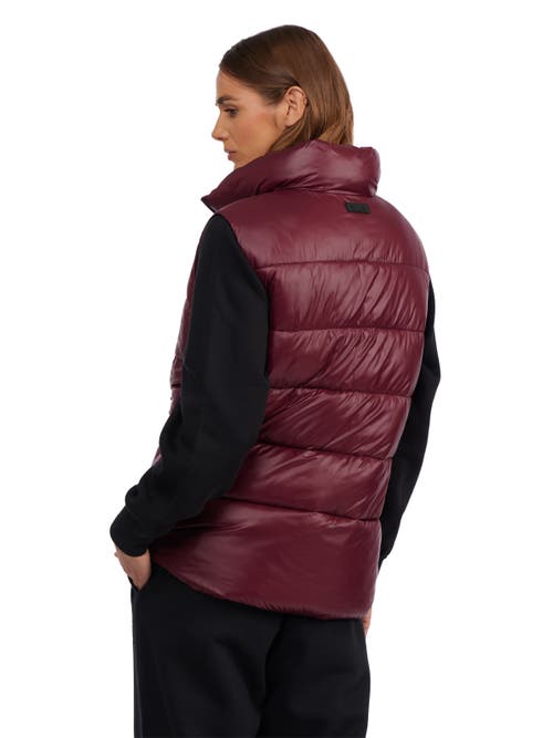 Pajar Felicity Ladies 3m Thinsulate Vest In Ox Blood