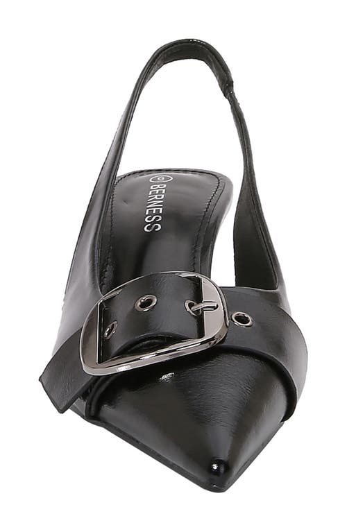 Berness Pari Pointed Toe Slingback Pump In Black