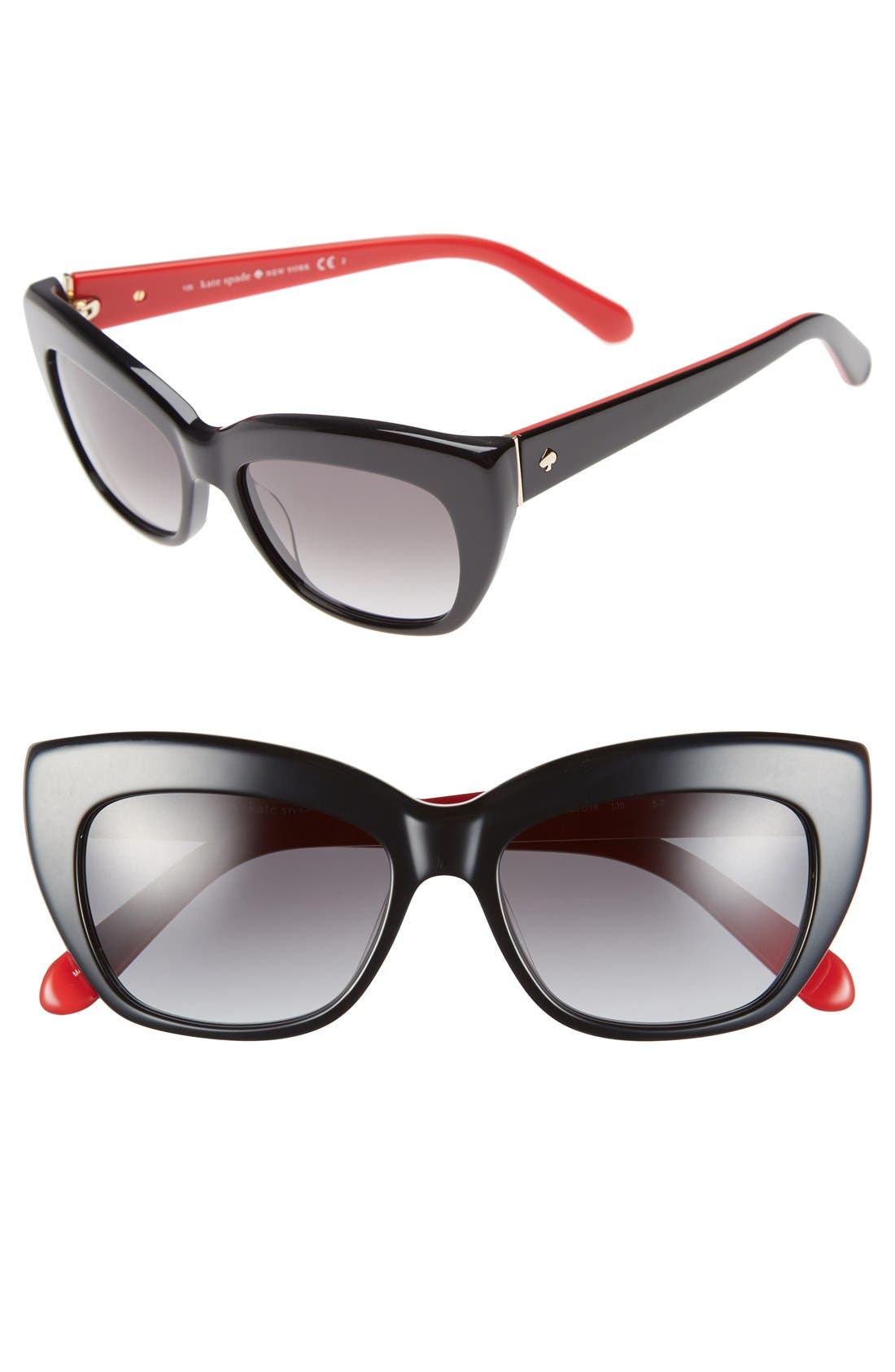 kate spade new york 'crimson' 50mm cat eye sunglasses Nordstrom