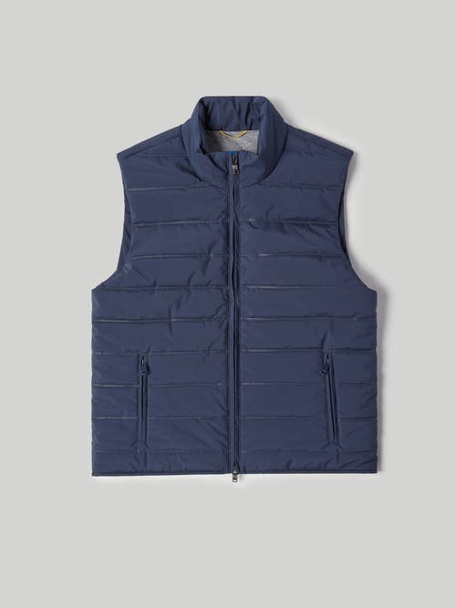 Shop Robert Talbott Driver Vest In Navy