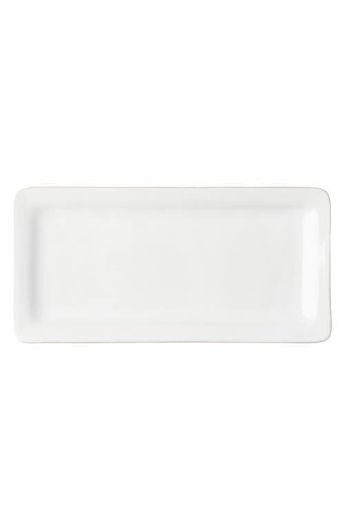 Juliska Puro Appetizer Platter in Whitewash 