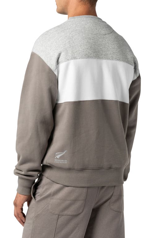 Rodd & Gunn Mount Wesley Colorblock Sweatshirt In Fawn