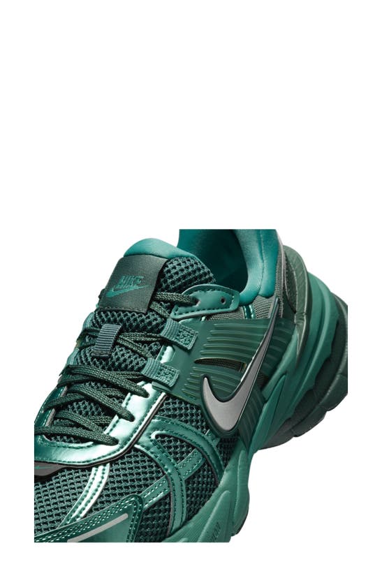 Shop Nike V2k Run Sneaker In Bicoastal/ Silver/ Green