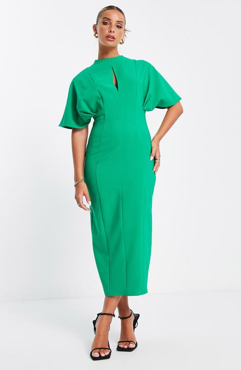 DOLMAN SLEEVES DRESS
