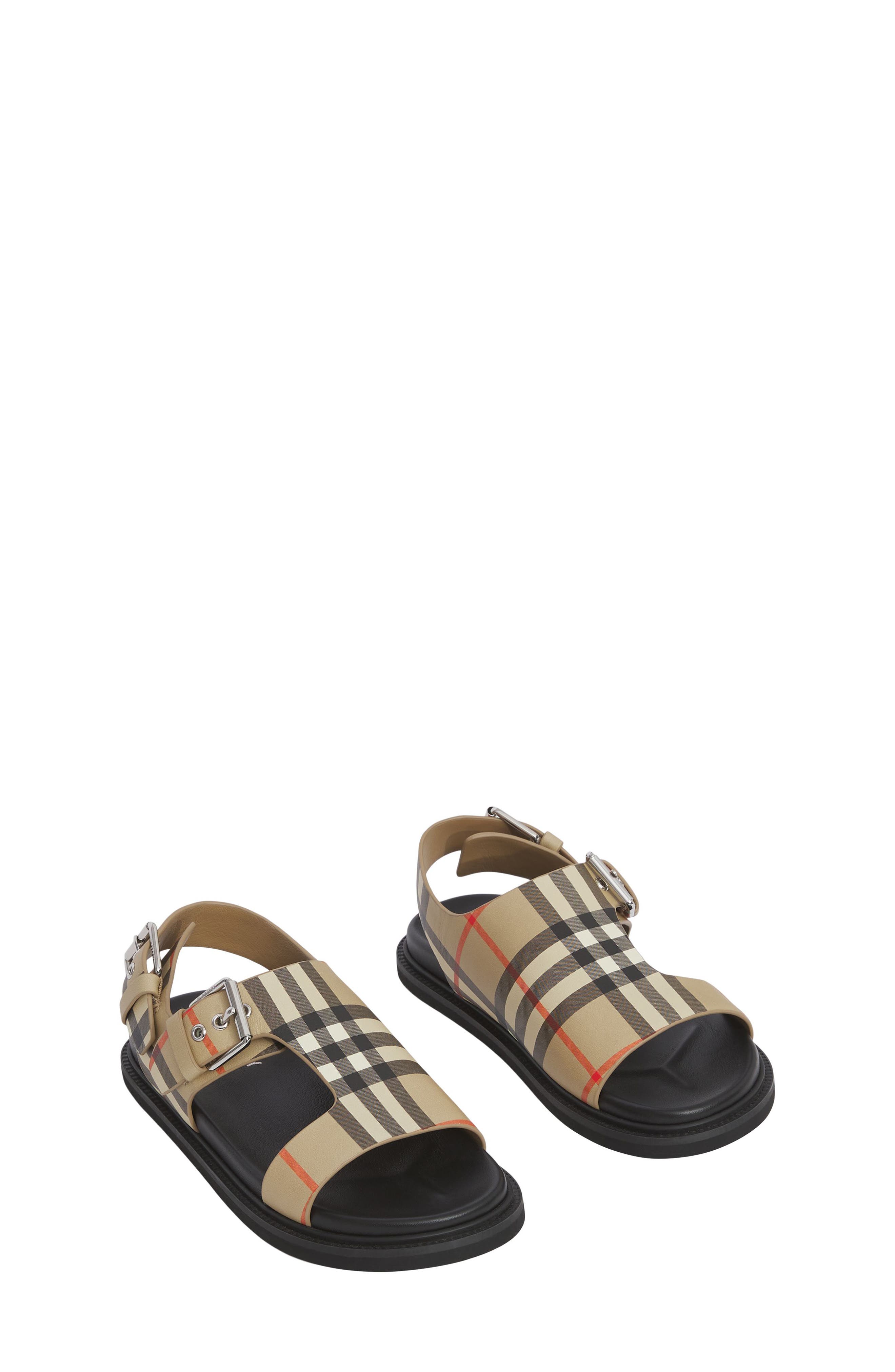 burberry kids sandals