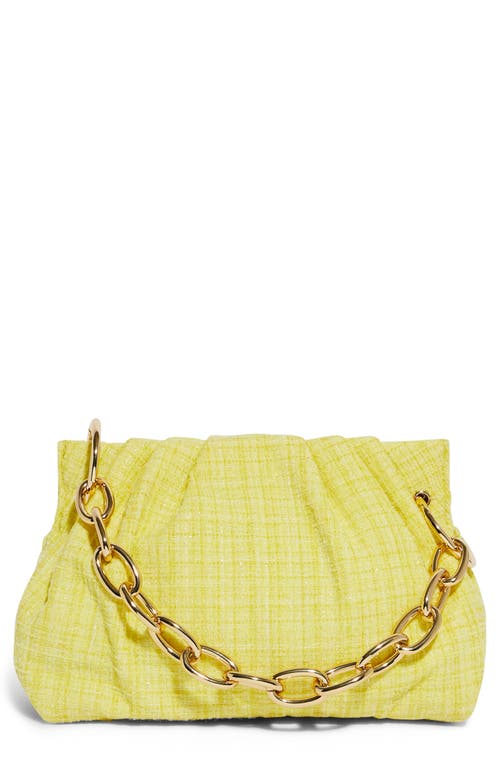 HOUSE OF WANT Clutch in Sunshine Tweed