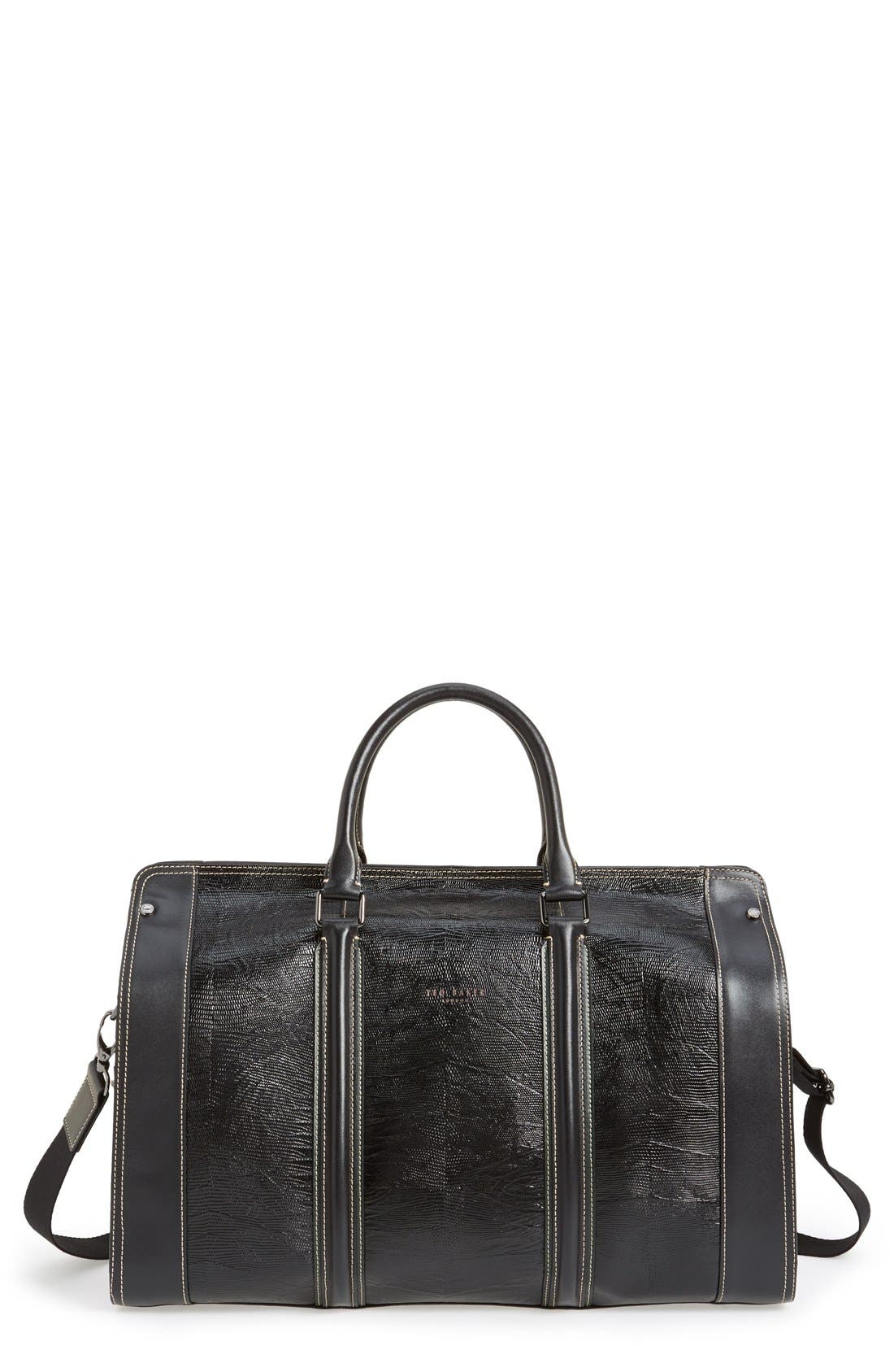 Ted Baker London 'Igoola' Leather Duffel Bag Nordstrom