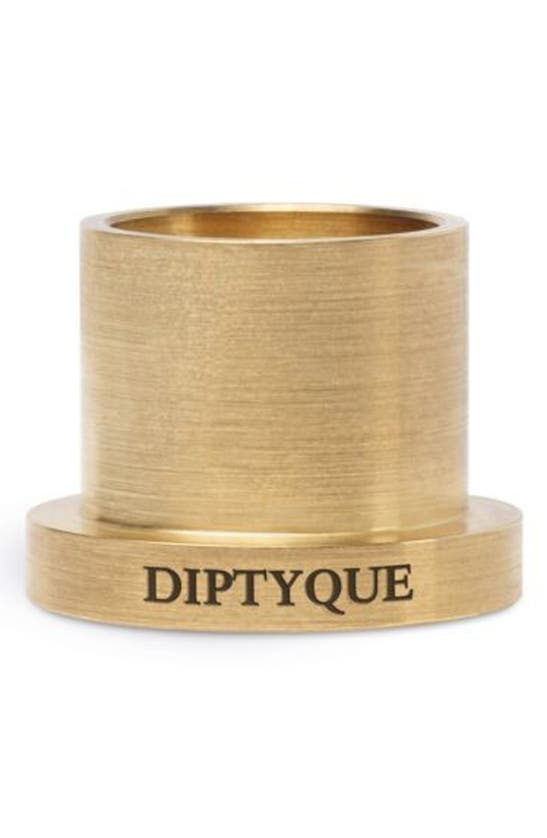 Diptyque Brass Taper Candle Holder In No Color