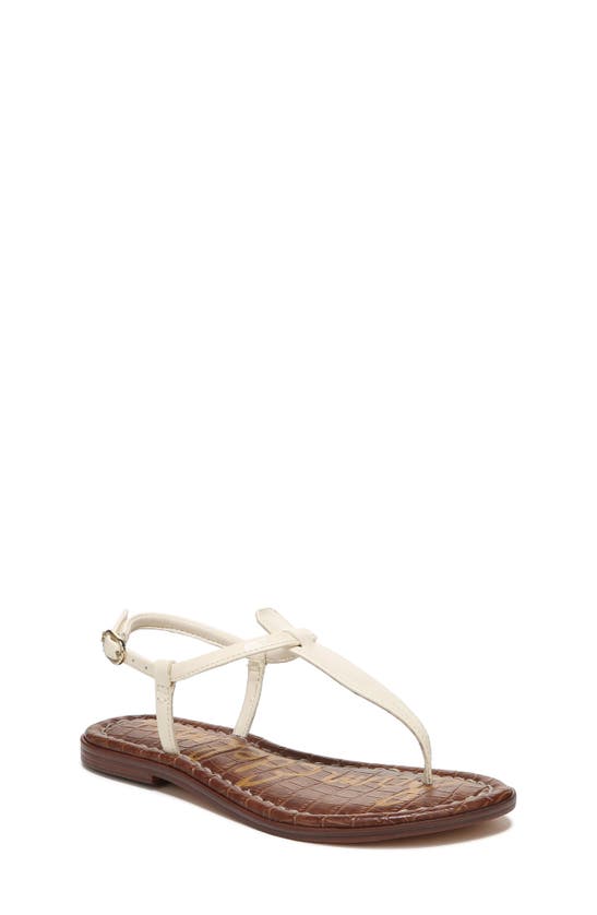 Sam Edelman Kids' Gigi Sandal In Porcelain