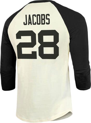 Men's Las Vegas Raiders Josh Jacobs Fanatics Branded Heathered