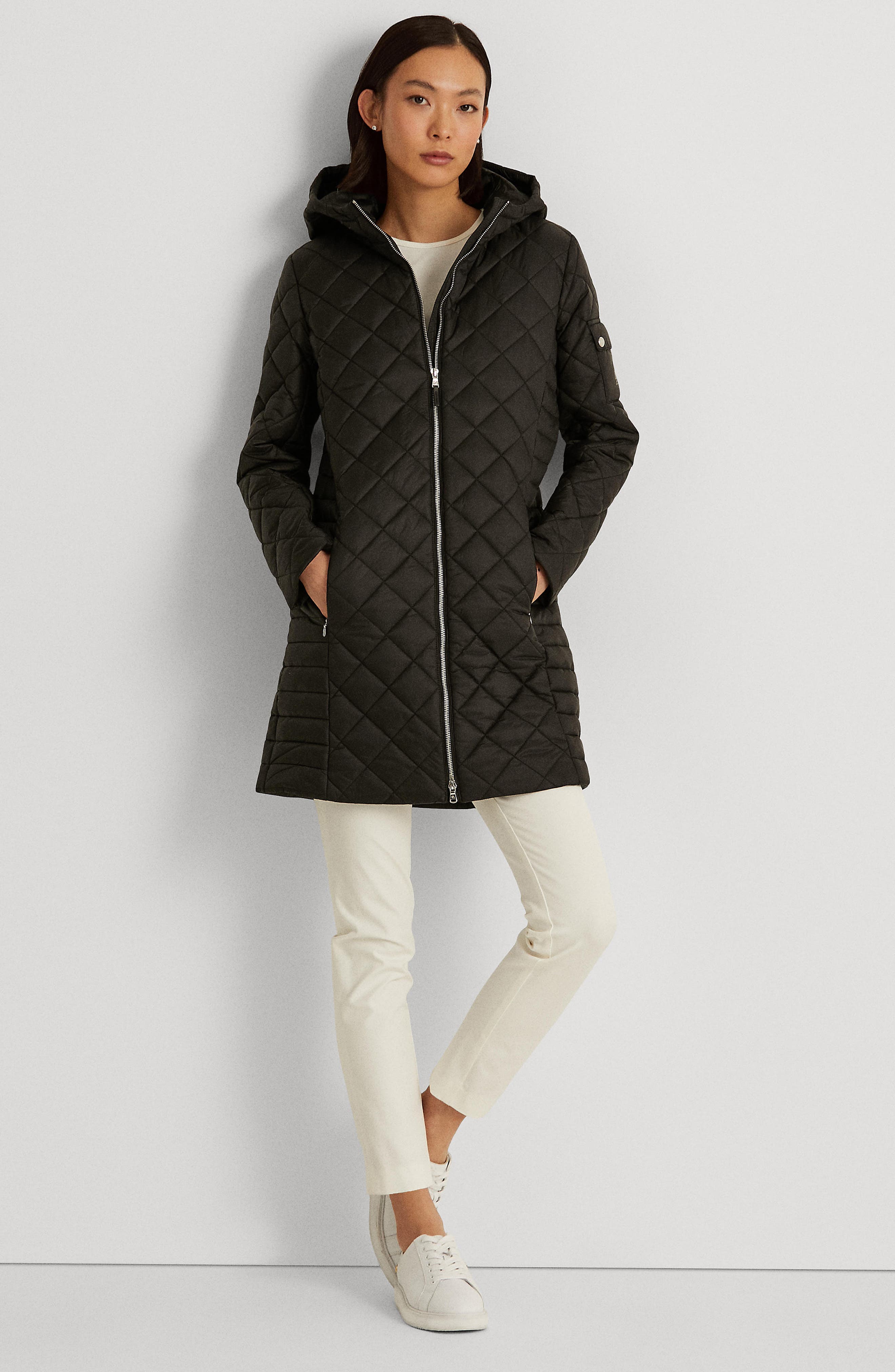 Lauren Ralph Lauren Hooded Quilted Down 