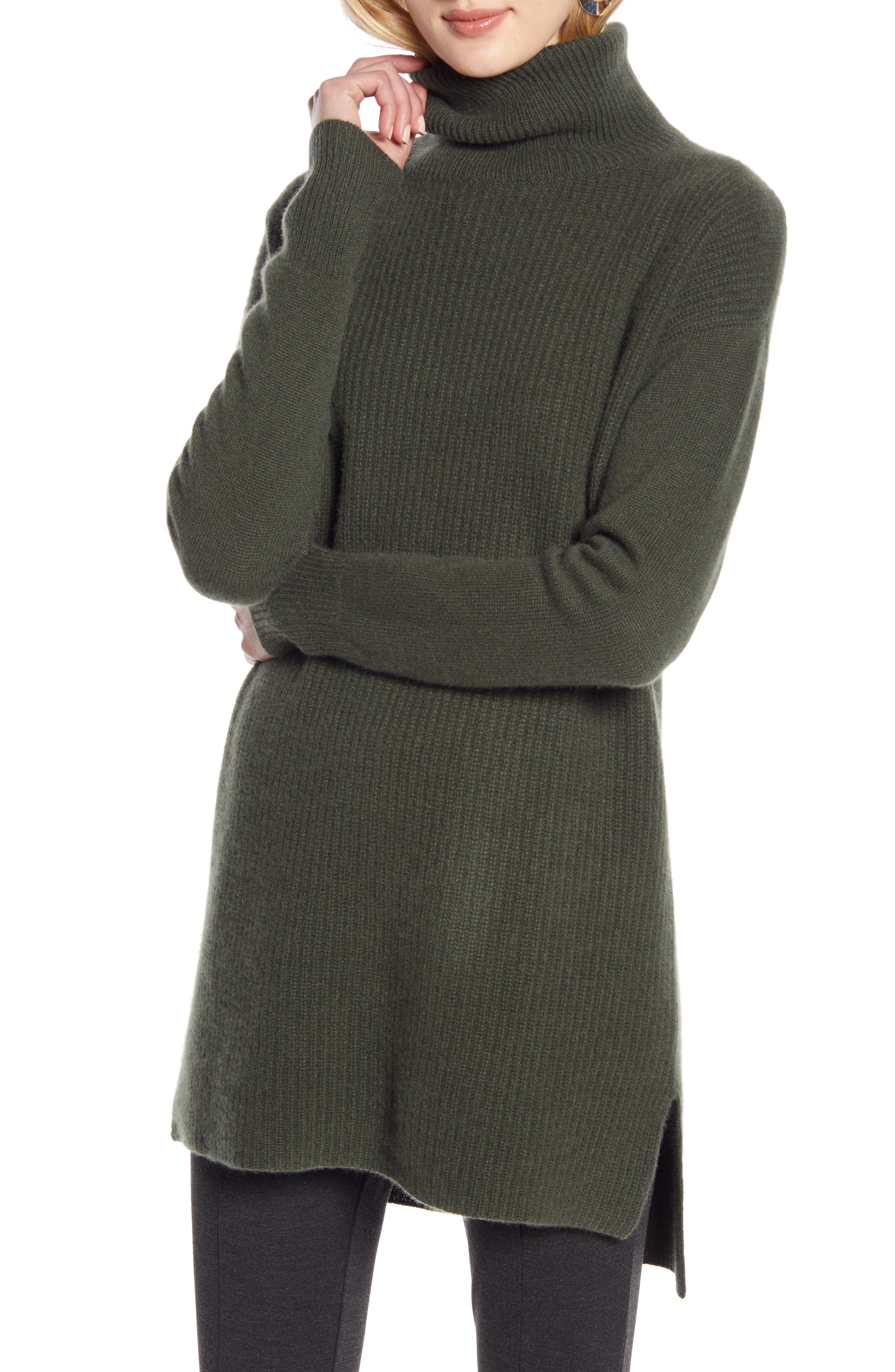 halogen turtleneck sweater
